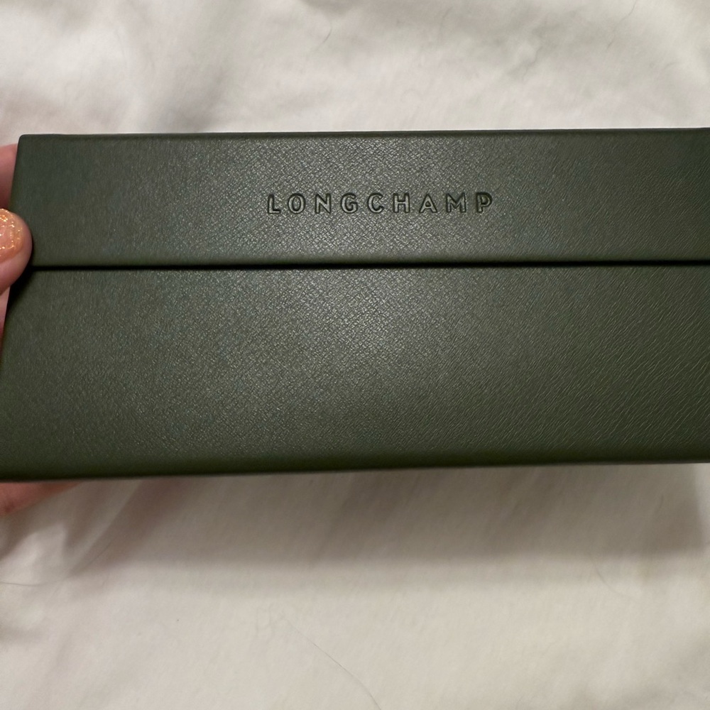 Longchamp Black and Gold Sunglasses - Picture 9 of 12